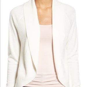 T Tahari Gloria sweater size xs cream antique color cardigan size xs nwot